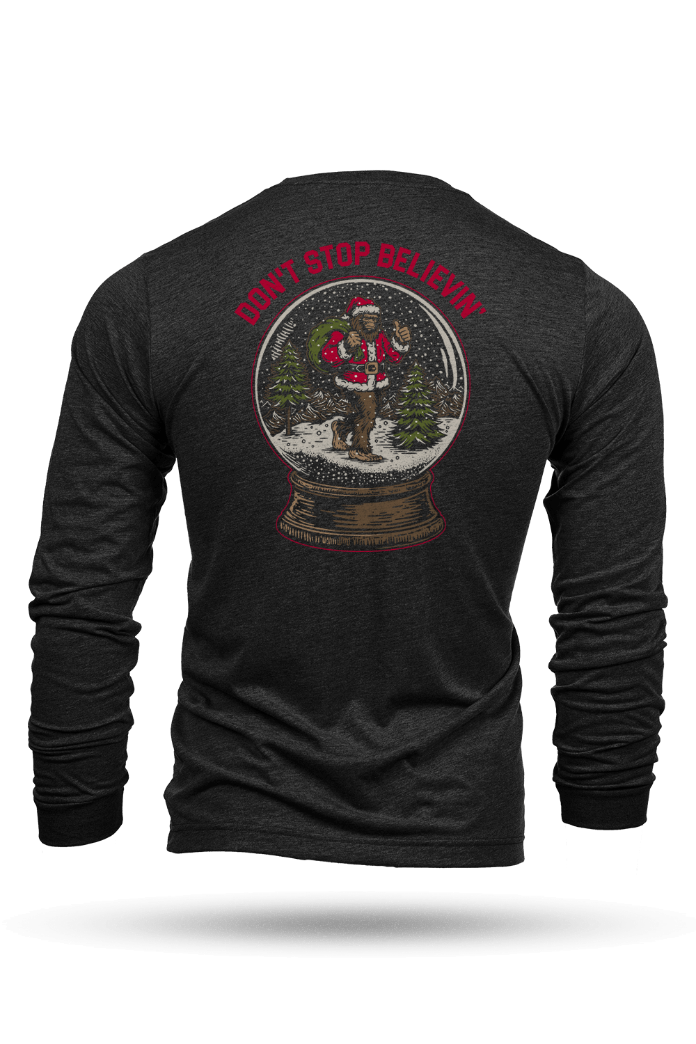 Santa Squatch - Long - Sleeve Shirt