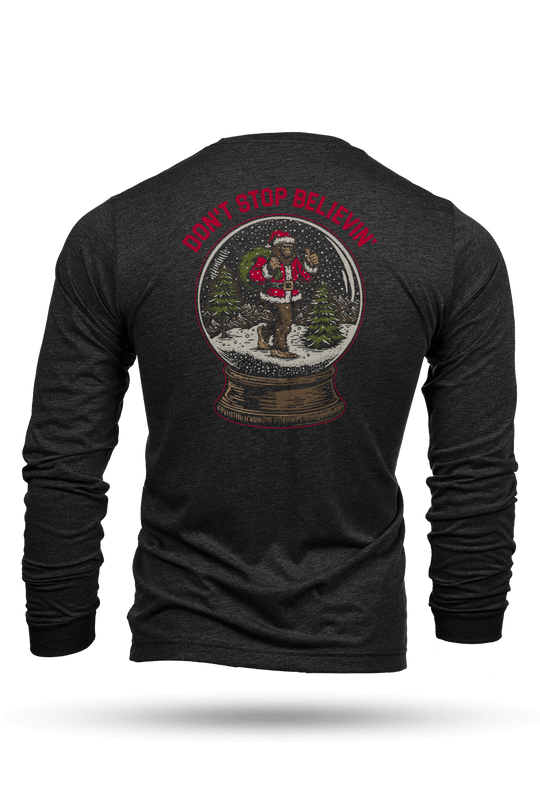 Santa Squatch - Long - Sleeve Shirt