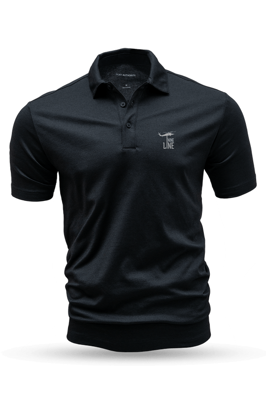 Silicone Dropline Logo - Short Sleeve Polo