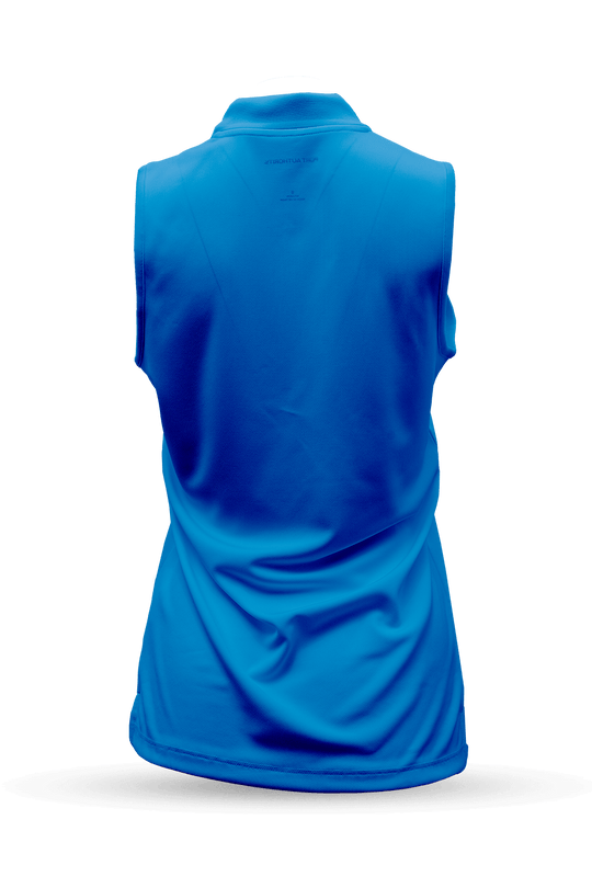 Silicone Dropline Logo - Women's Sleeveless Polo