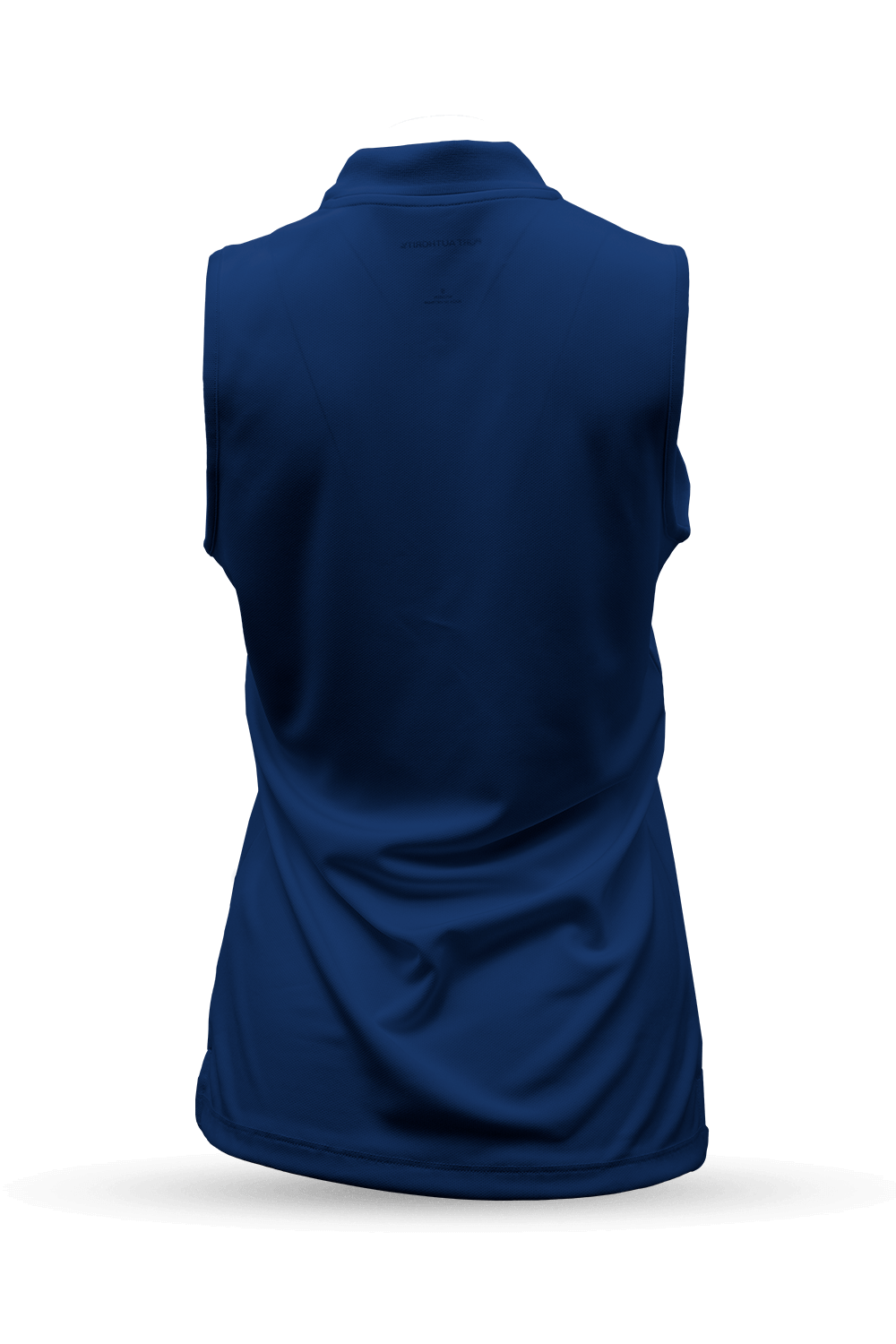 Silicone Dropline Logo - Women's Sleeveless Polo