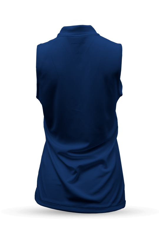 Silicone Dropline Logo - Women's Sleeveless Polo