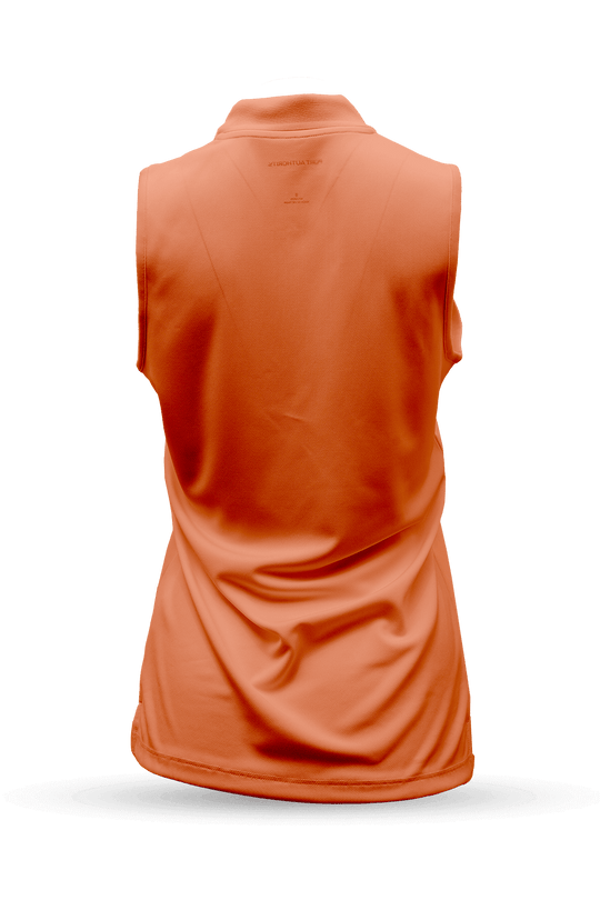 Silicone Dropline Logo - Women's Sleeveless Polo