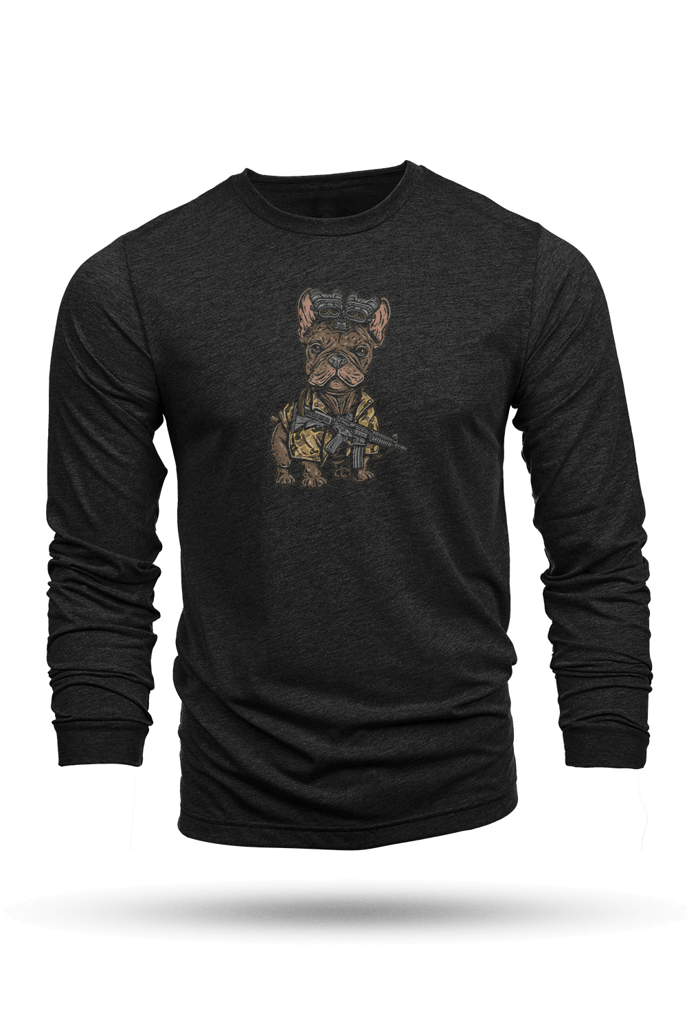 Tactical Frenchie - Long - Sleeve Shirt