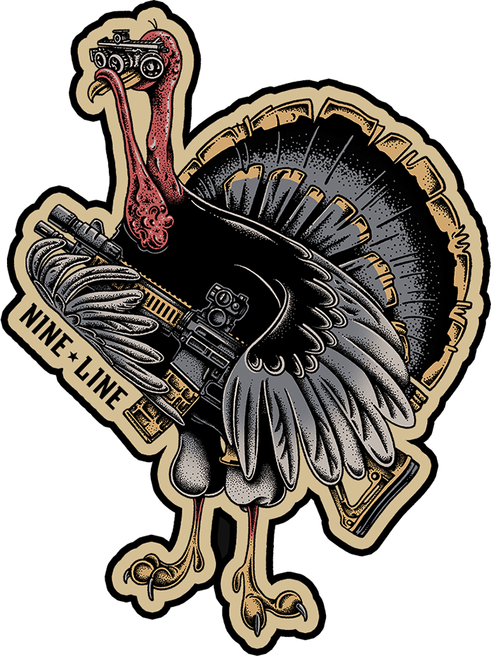 Tactical Turkey - Sticker