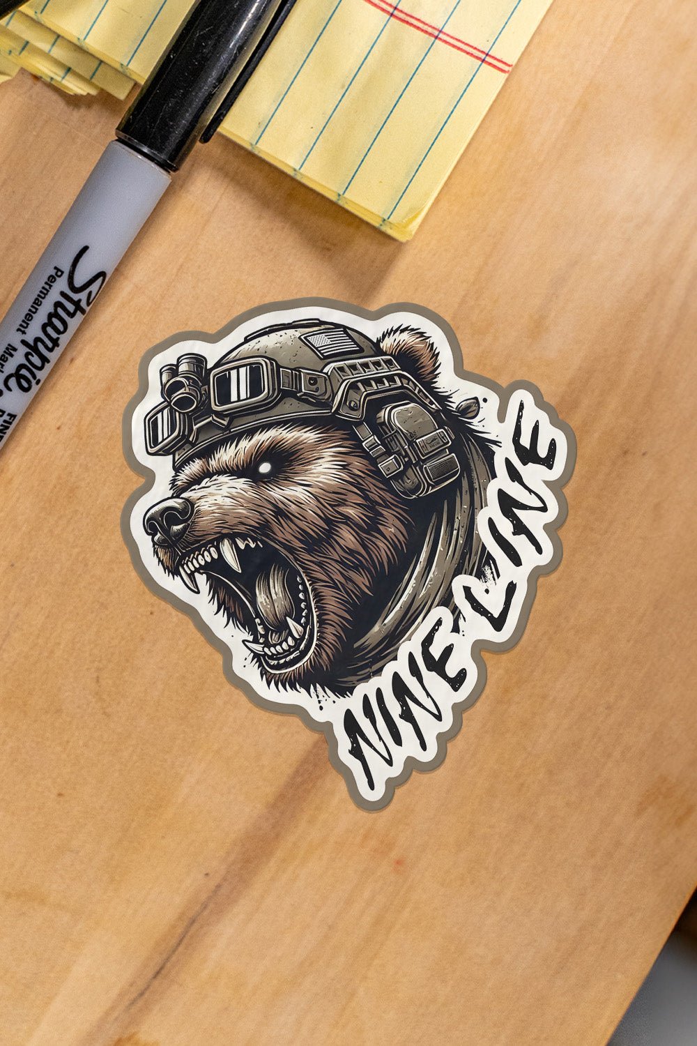 Tactigrizz - Sticker – Nine Line Apparel