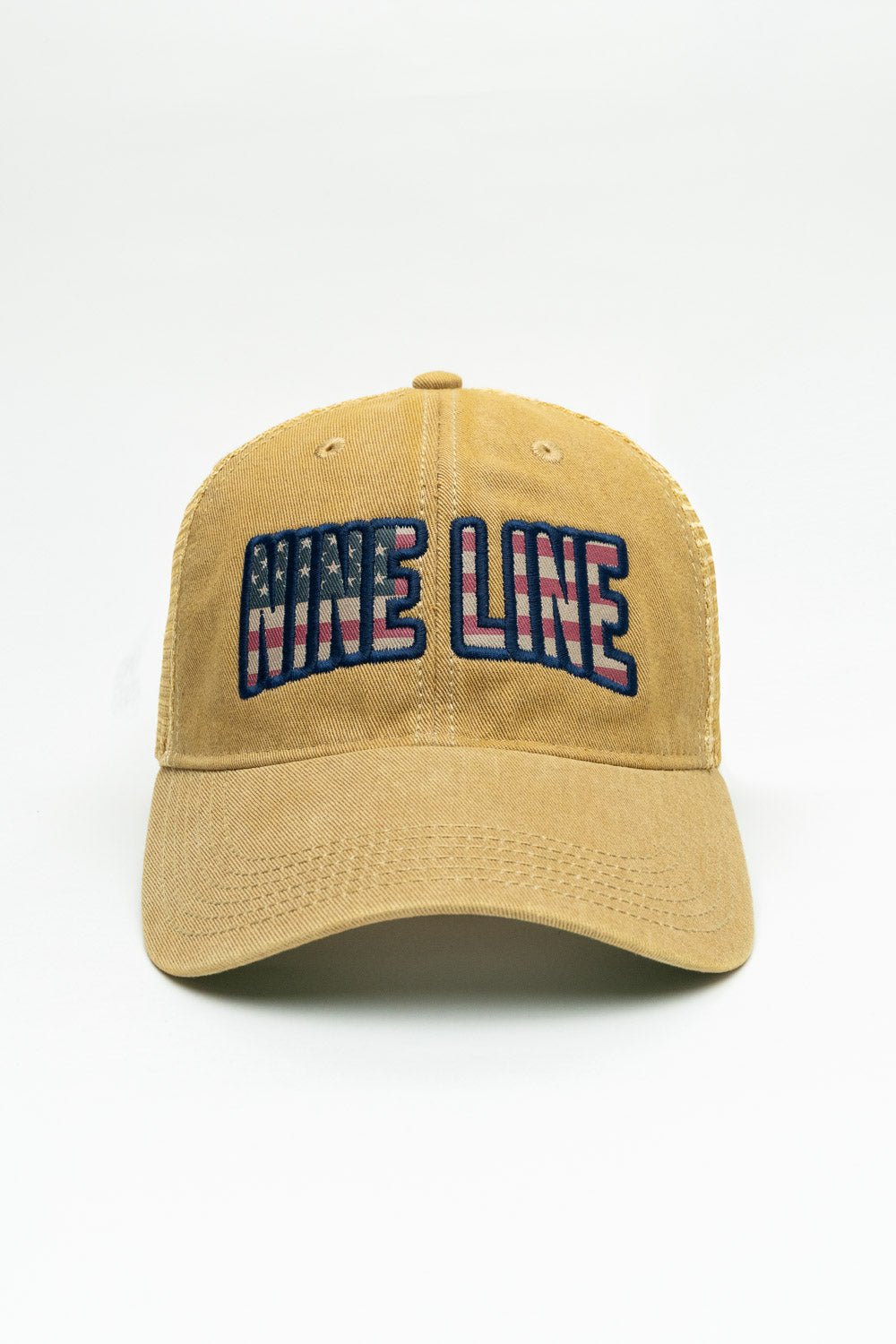 USA Flag Logo - Old Favorite Trucker Mesh Back Hat