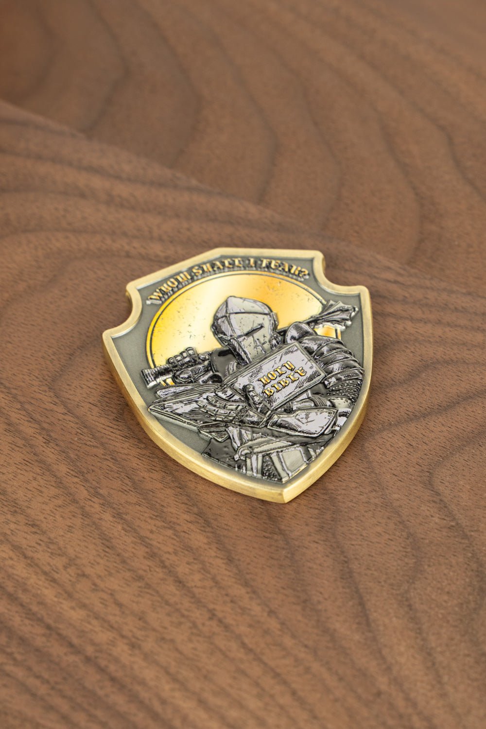 Whom Shall Challenge Coin
