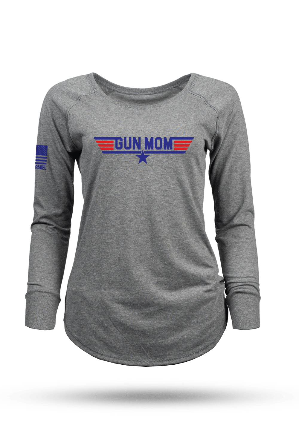 Women's Long-Sleeve Shirt - GUN MOM