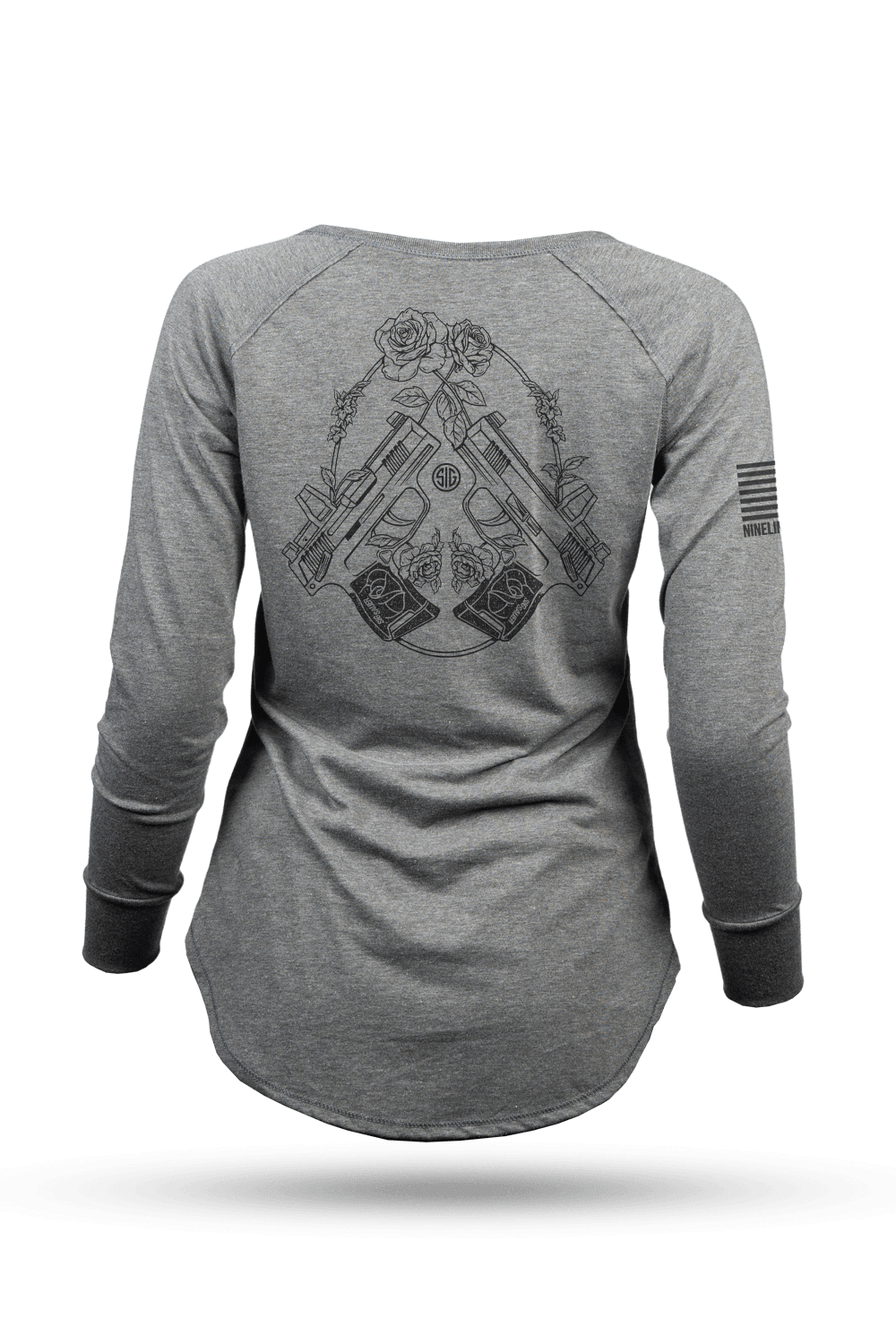 Women's Long-Sleeve Shirt - Sig Rose V2