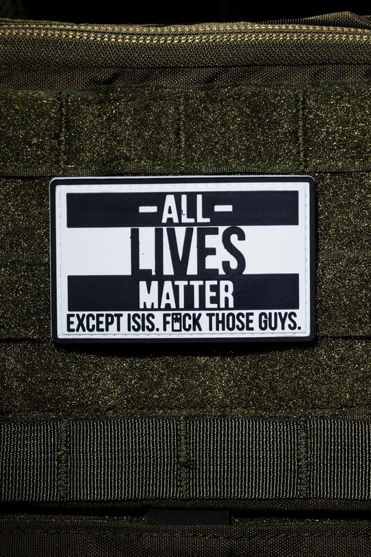 All Lives Matter PVC Patch - Nine Line Apparel