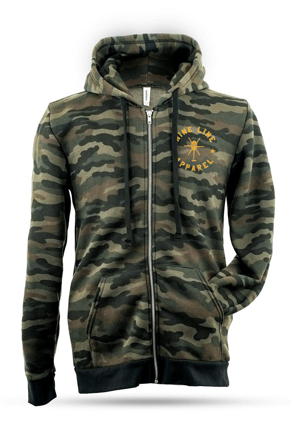 Camo Helo Full Zip Hoodie