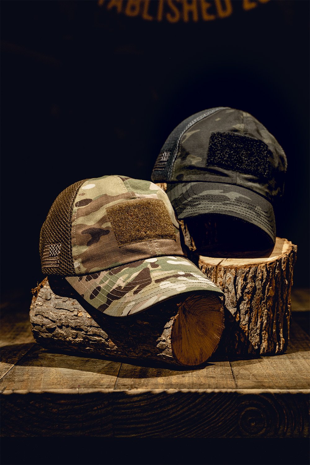 American Made Mesh Back Multicam Hat Collection - Nine Line Apparel