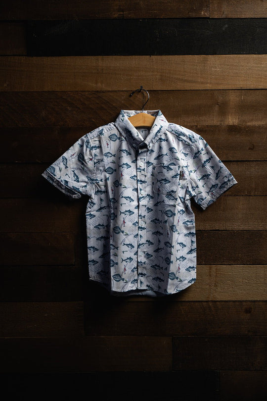 Casual Button Down Shirt - Youth Collection - Nine Line Apparel