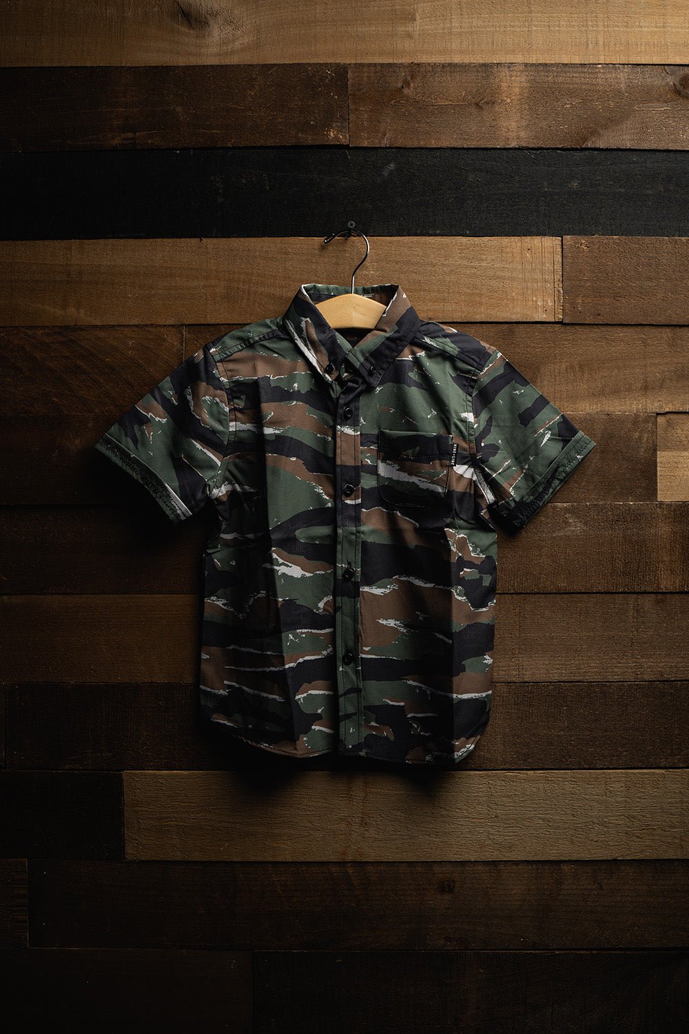 Casual Button Down Shirt - Youth Collection - Nine Line Apparel