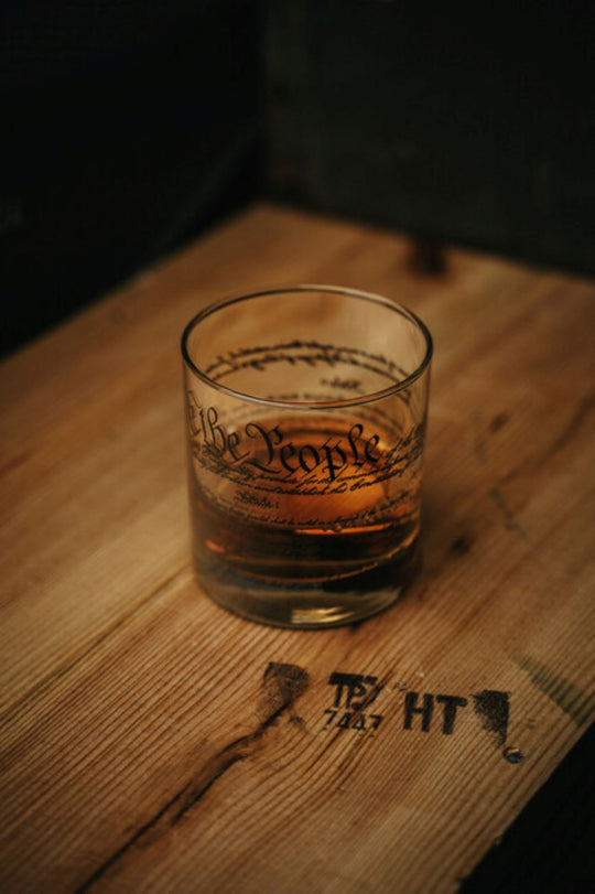 Constitution Whiskey Glass - Nine Line Apparel