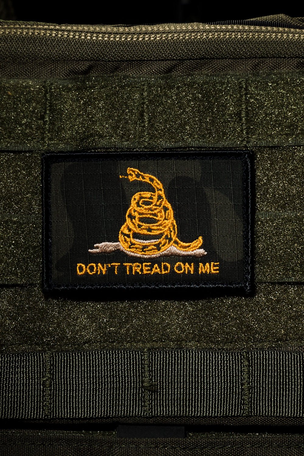 Don't Tread on Me Patch Dark Camo – Nine Line Apparel