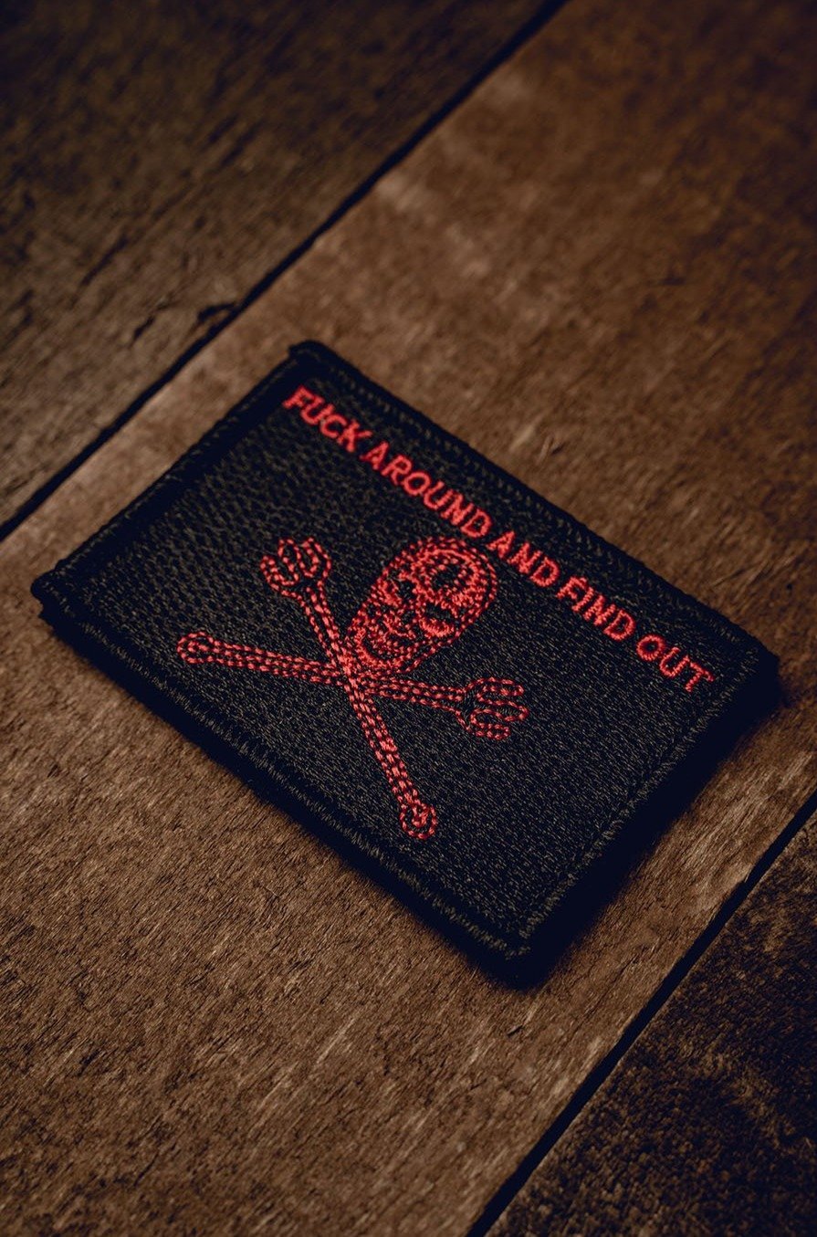 FAFO Iron On Embroidered Patch, Sarcastic Range Day Morale Patch – Redstone  Creative