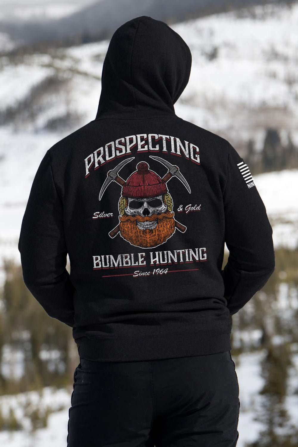 Hoodie - Bumble Hunter - Nine Line Apparel