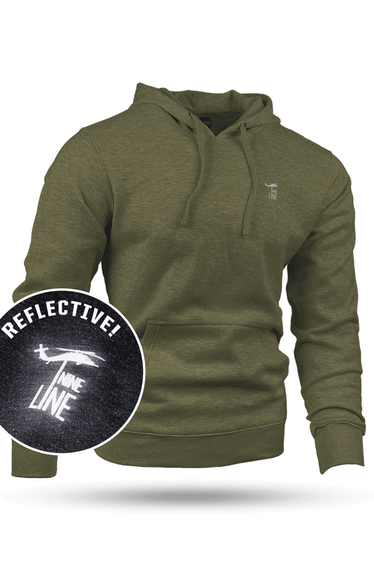 Hoodie - Core Reflect Dropline - Nine Line Apparel