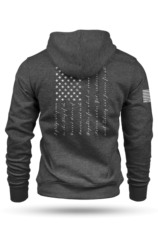 Hoodie - The Pledge - Nine Line Apparel