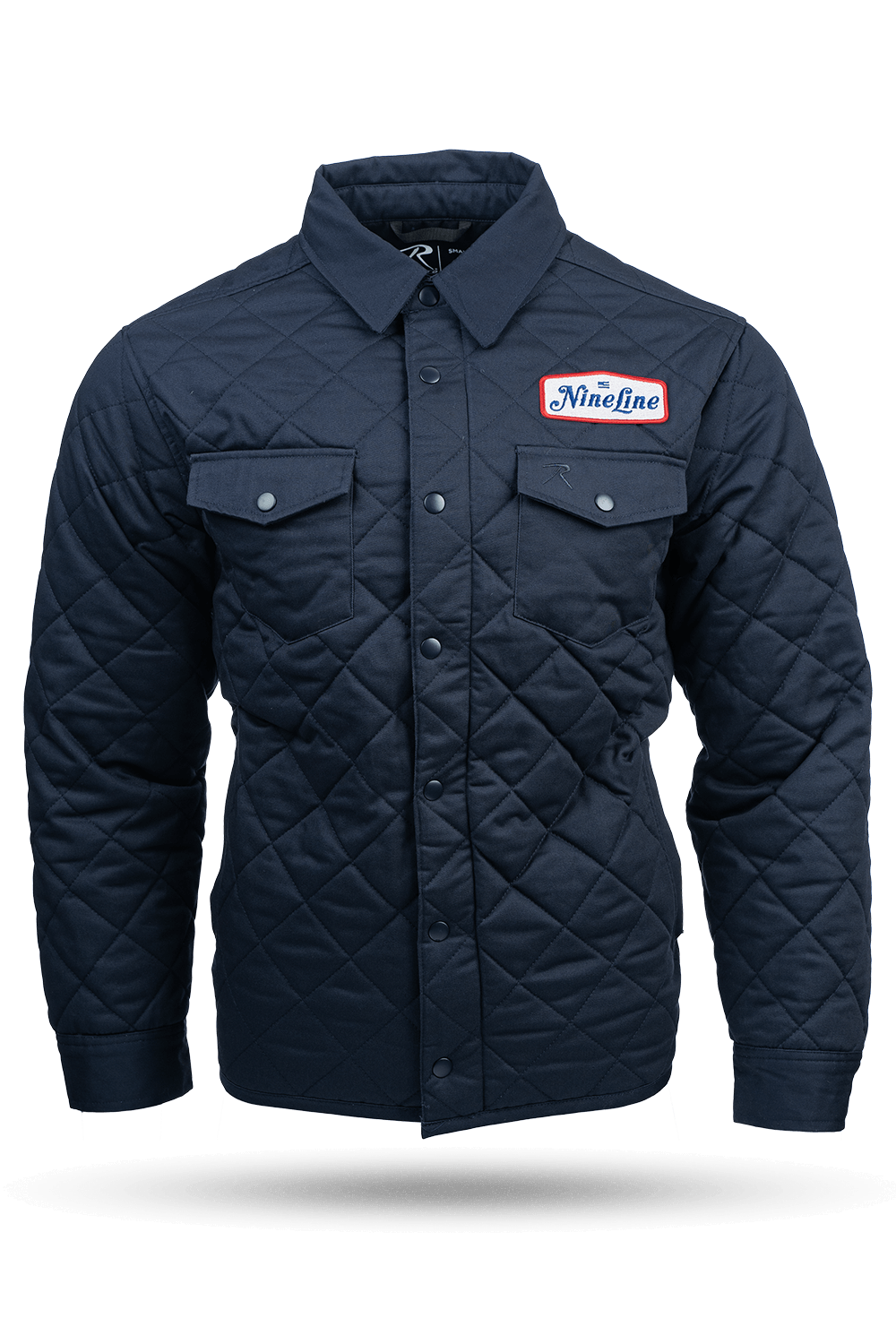 Men s Diamond Quilted Jacket Navy S