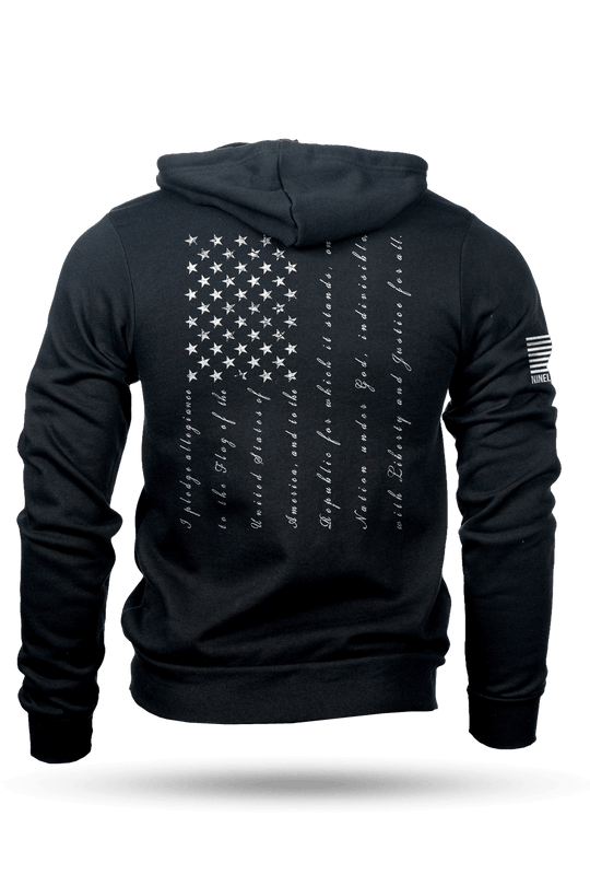 Men's Full-Zip Hoodie - The Pledge - Nine Line Apparel