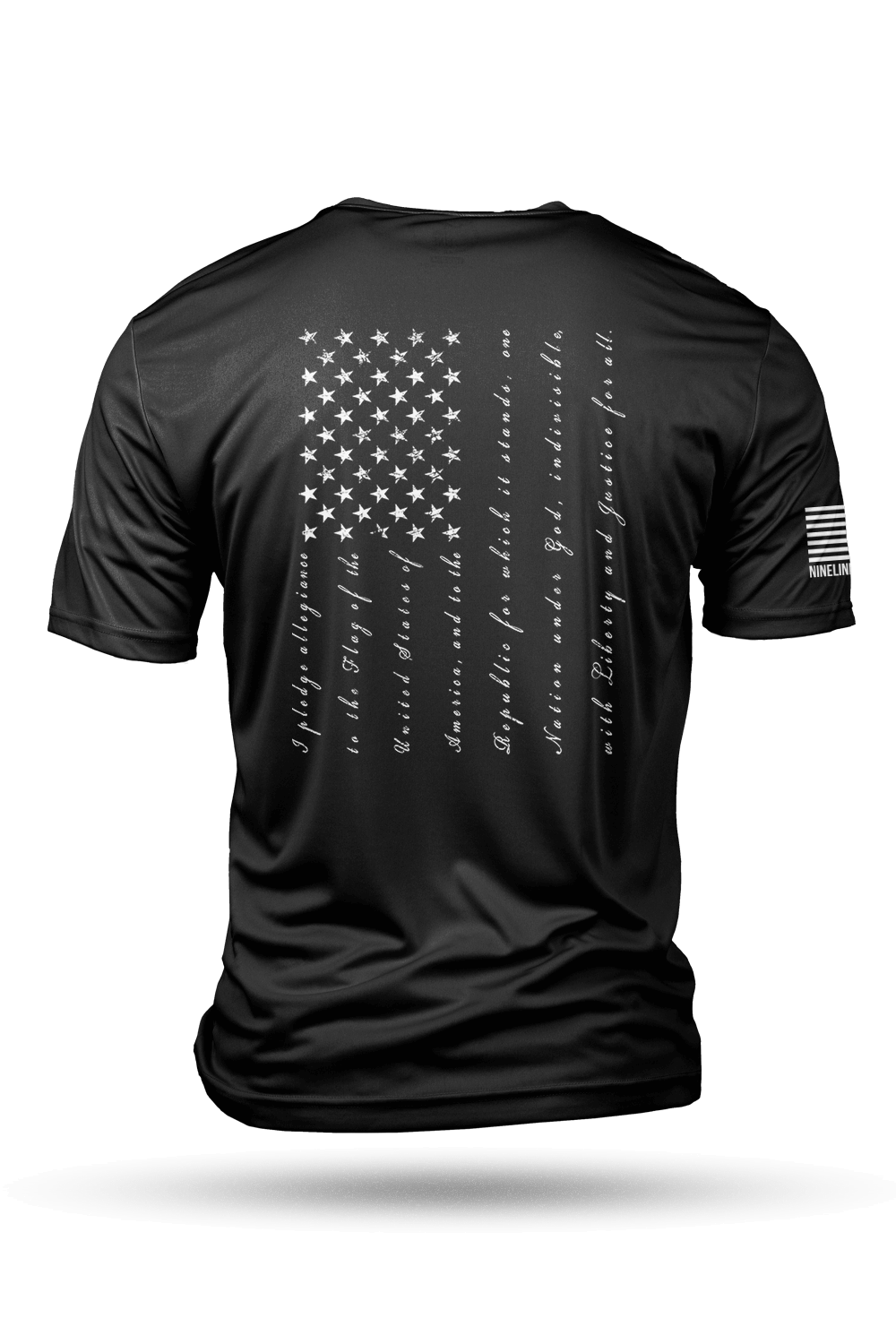Men's Moisture Wicking T-Shirt - The Pledge - Nine Line Apparel