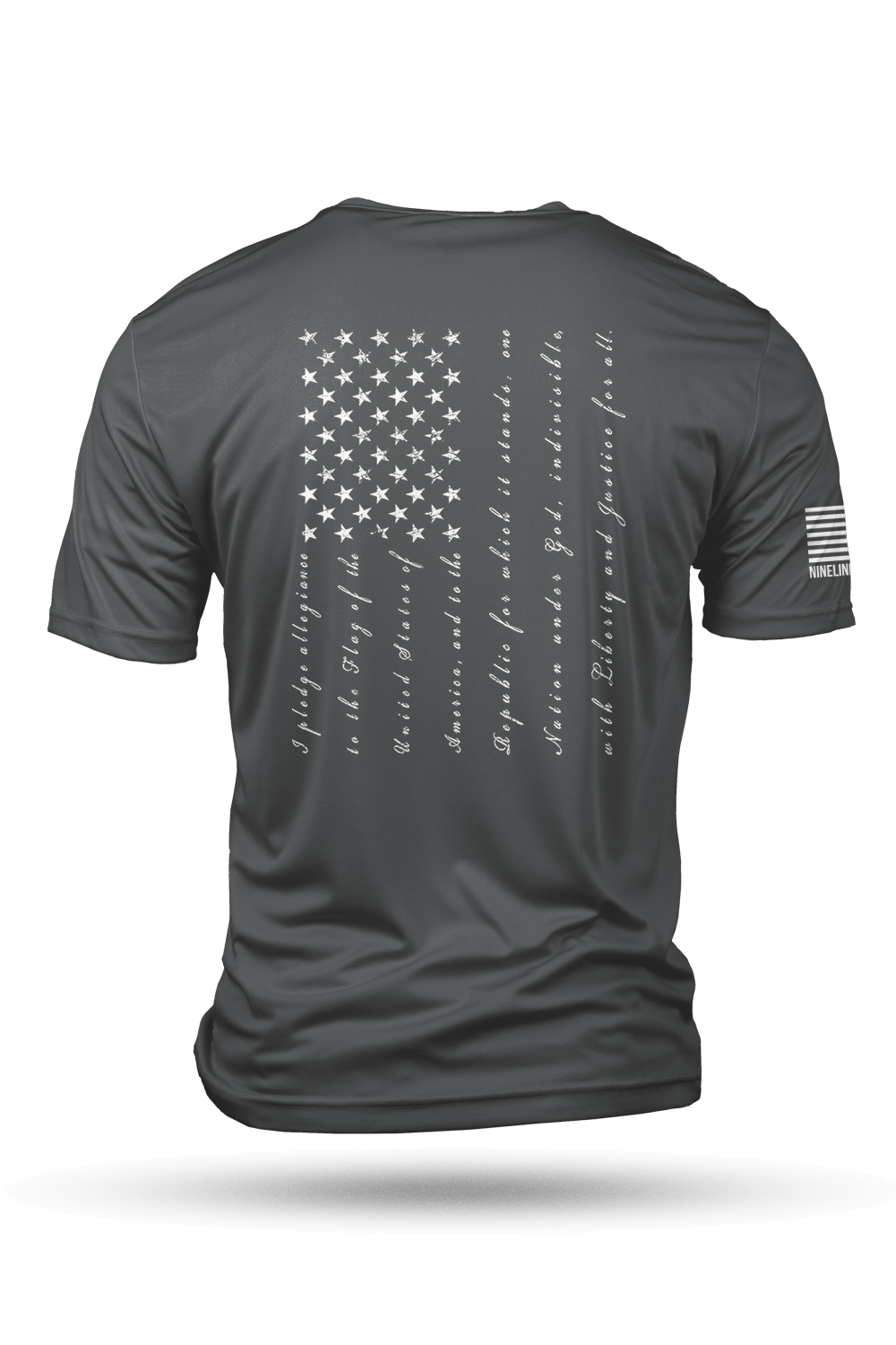 Men's Moisture Wicking T-Shirt - The Pledge - Nine Line Apparel