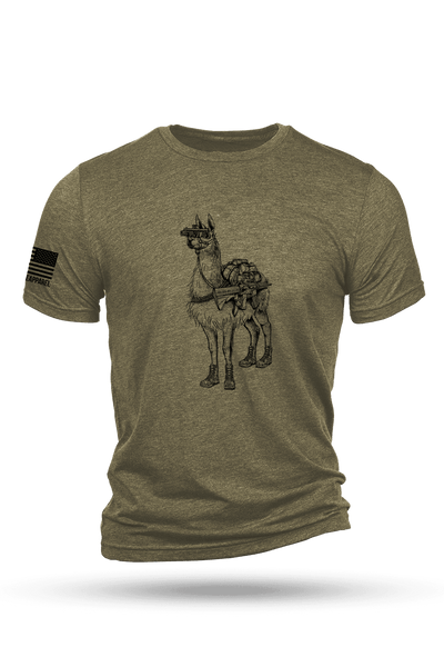 Men's T-Shirt - Freedom LLAMA - Nine Line Apparel
