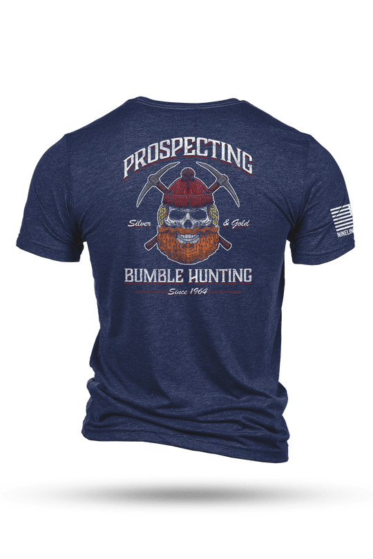 Men's Tri-Blend T-Shirt - Bumble Hunter - Nine Line Apparel