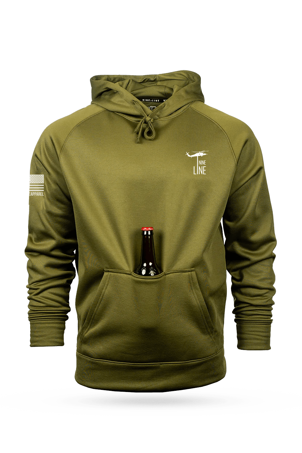 Raglan Tailgater Hoodie - 5Things - Nine Line Apparel