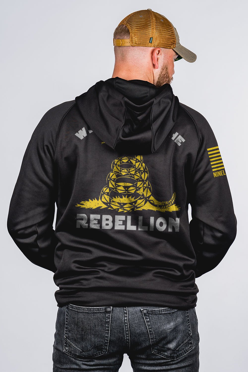 Raglan Tailgater Hoodie - DTOM Rebellion - Nine Line Apparel