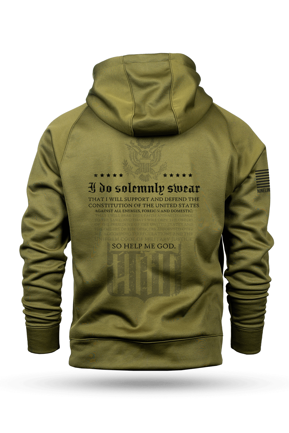 Raglan Tailgater Hoodie - Oath - Nine Line Apparel