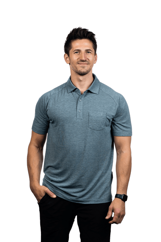 SFG Performance Tri-blend Polo - Nine Line Apparel