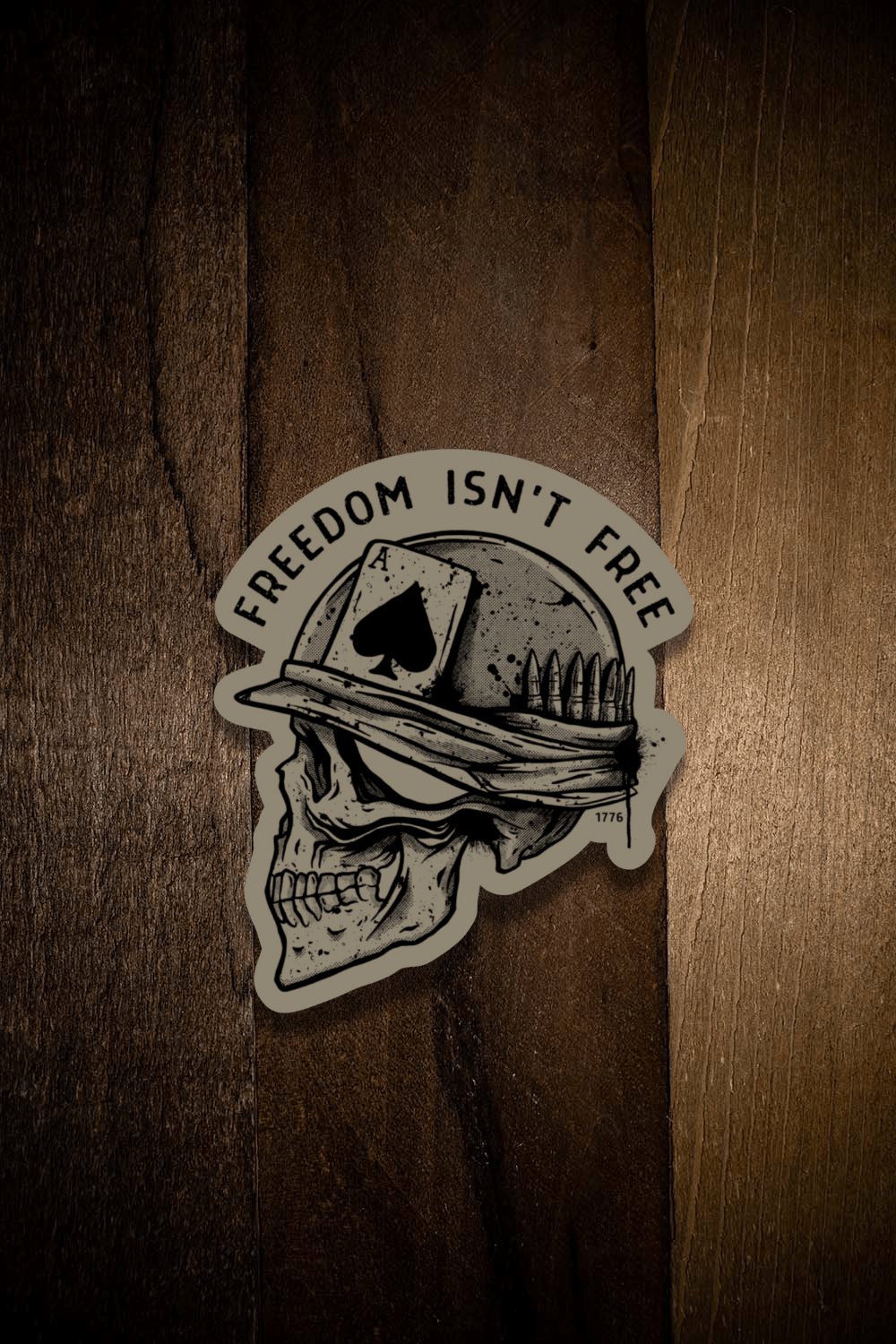 Sticker - Freedom Isn't Free - Nine Line Apparel