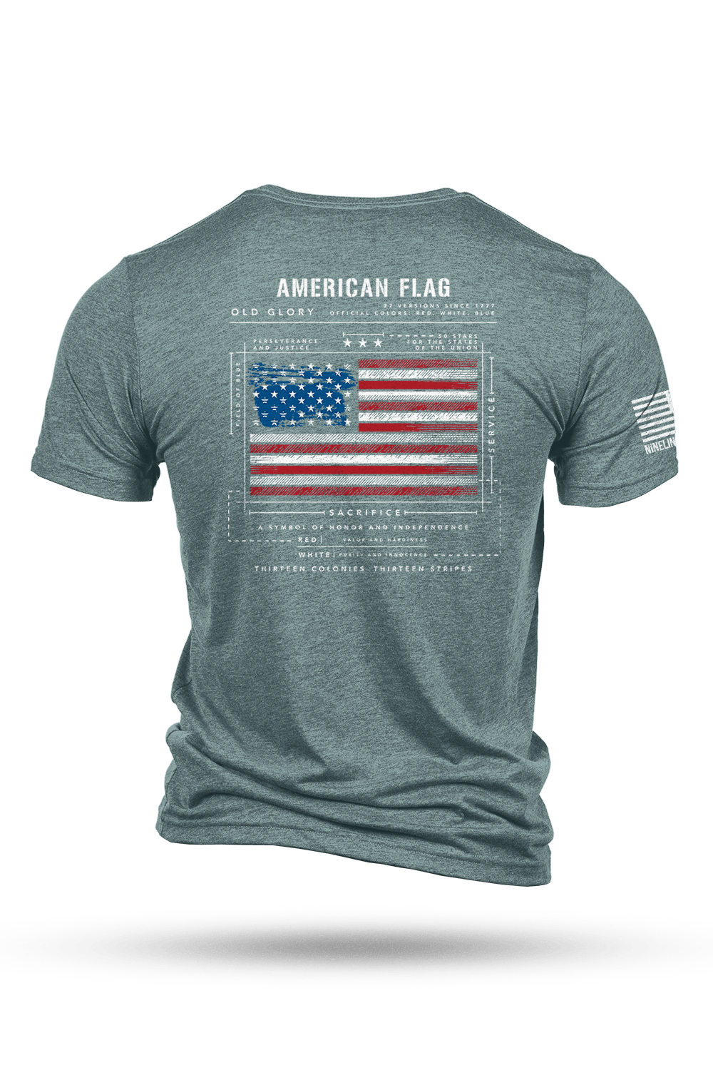Nine line apparel betsy ross online t shirt