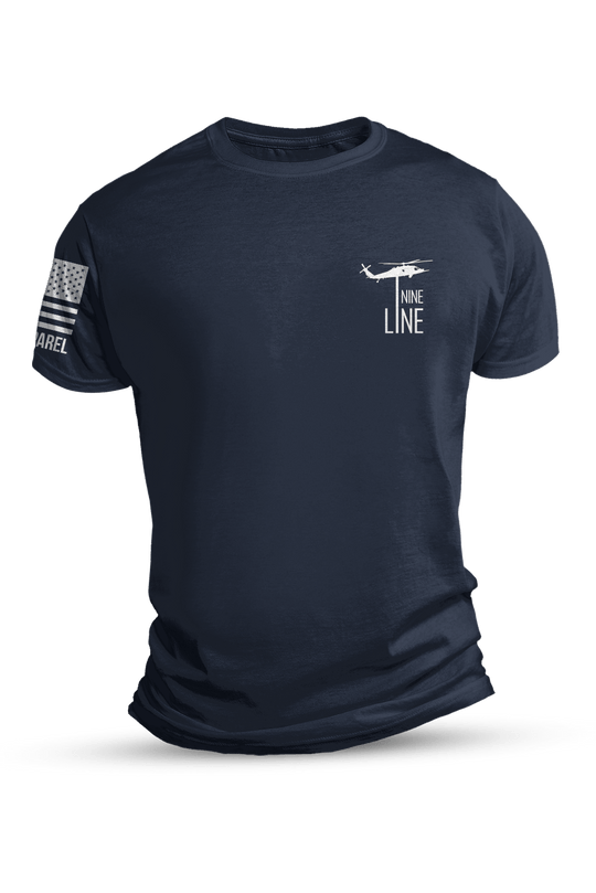 T-Shirt - Basic Tee - Nine Line Drop - Nine Line Apparel