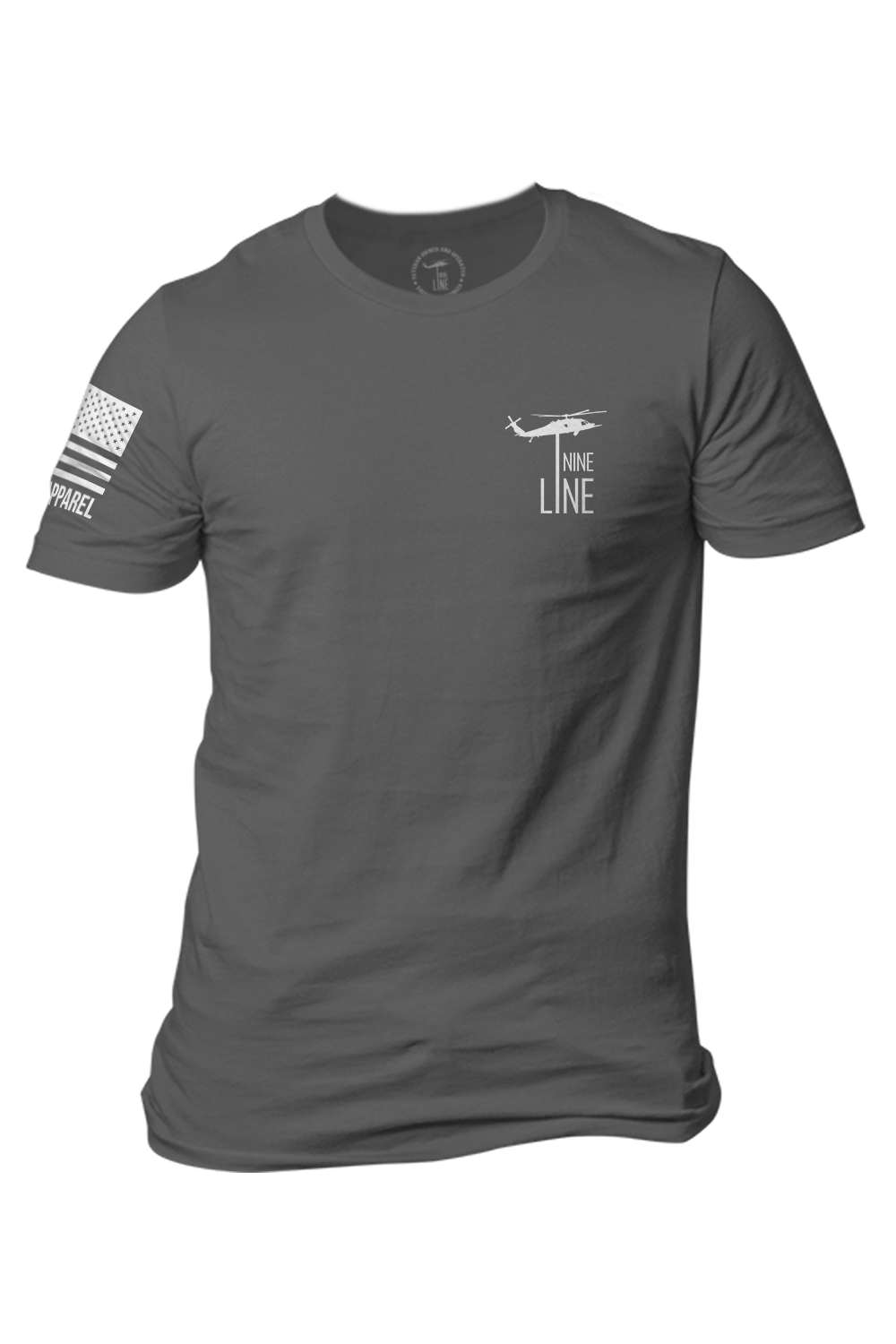 T-Shirt - Basic Tee - Nine Line Drop - Nine Line Apparel