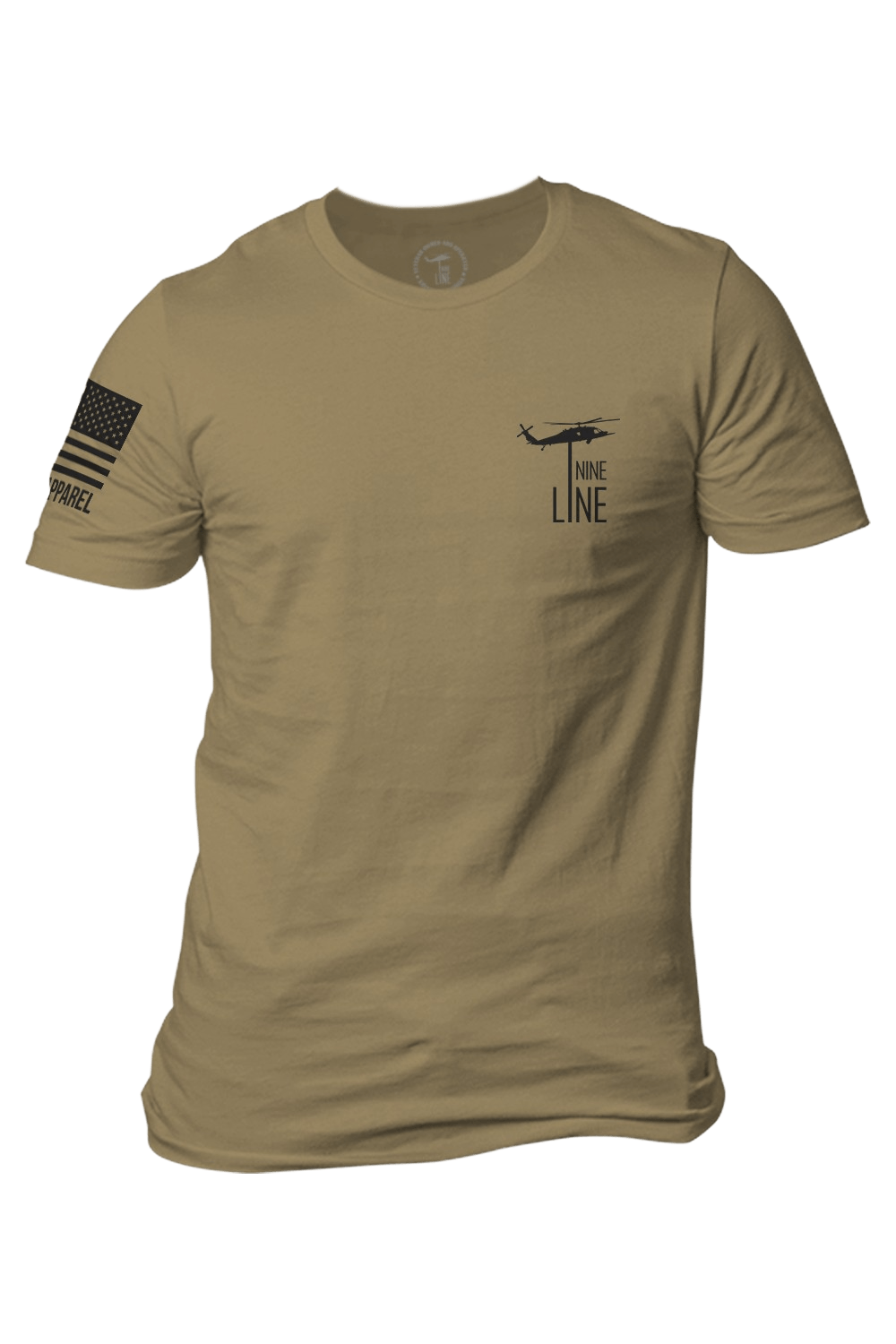 T-Shirt - Basic Tee - Nine Line Drop - Nine Line Apparel