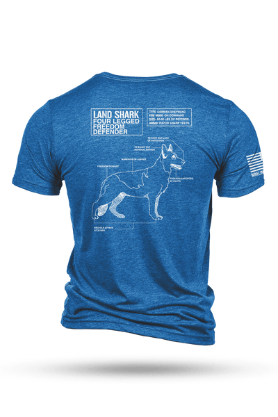 T-Shirt - Land Shark - Nine Line Apparel