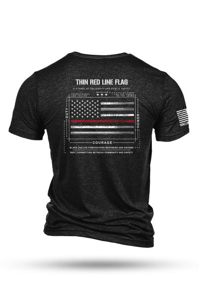 T-Shirt - TRL Flag Schematic - Nine Line Apparel