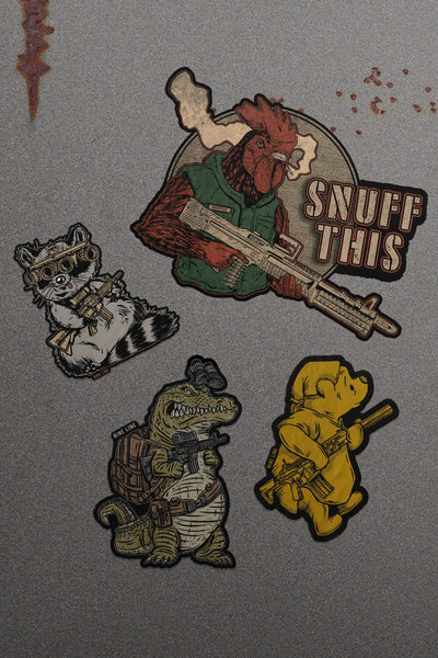 Tactical Animal Squad Sticker Pack