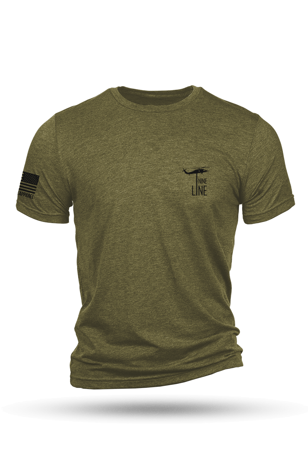 Tri-Blend T-Shirt - America - Nine Line Apparel