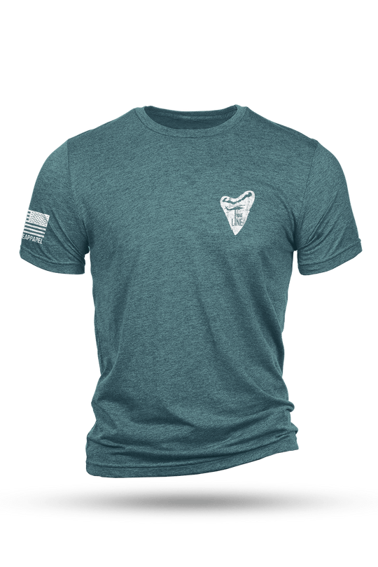 Tri-Blend T-Shirt - SHARK FLAG - Nine Line Apparel