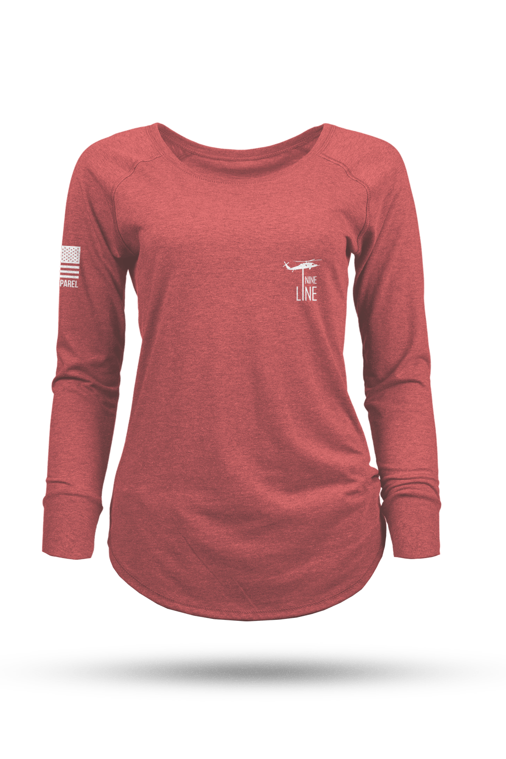 Women's Long Sleeve - America - Nine Line Apparel