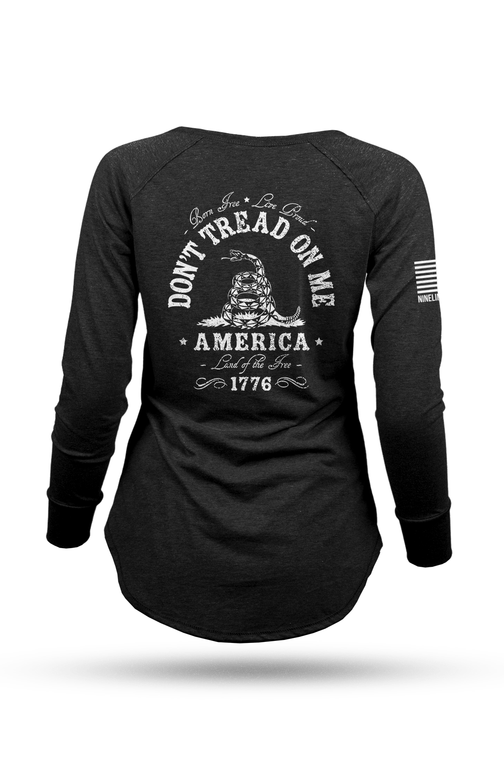 Women's Long Sleeve Shirt - Don't Tread On Me – Nine Line Apparel