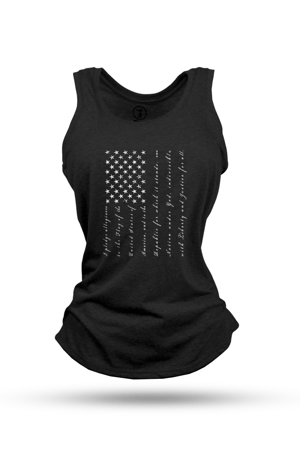 Women's Racerback Tank - The Pledge - Nine Line Apparel