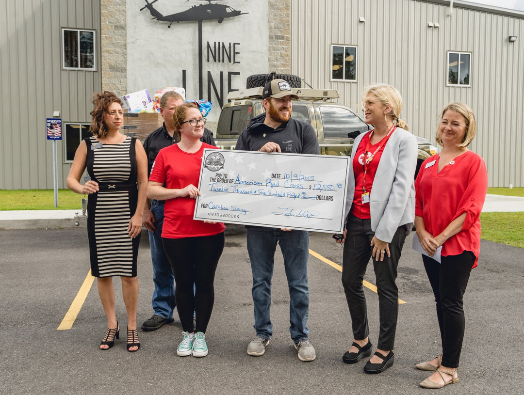 Nine Line Apparel Rallies to Support Victims of Hurricane Florence