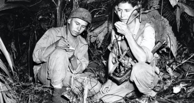 Sheep, eyes, nose, deer: Americans are forgetting the unbreakable code talkers of the Navajo nation...